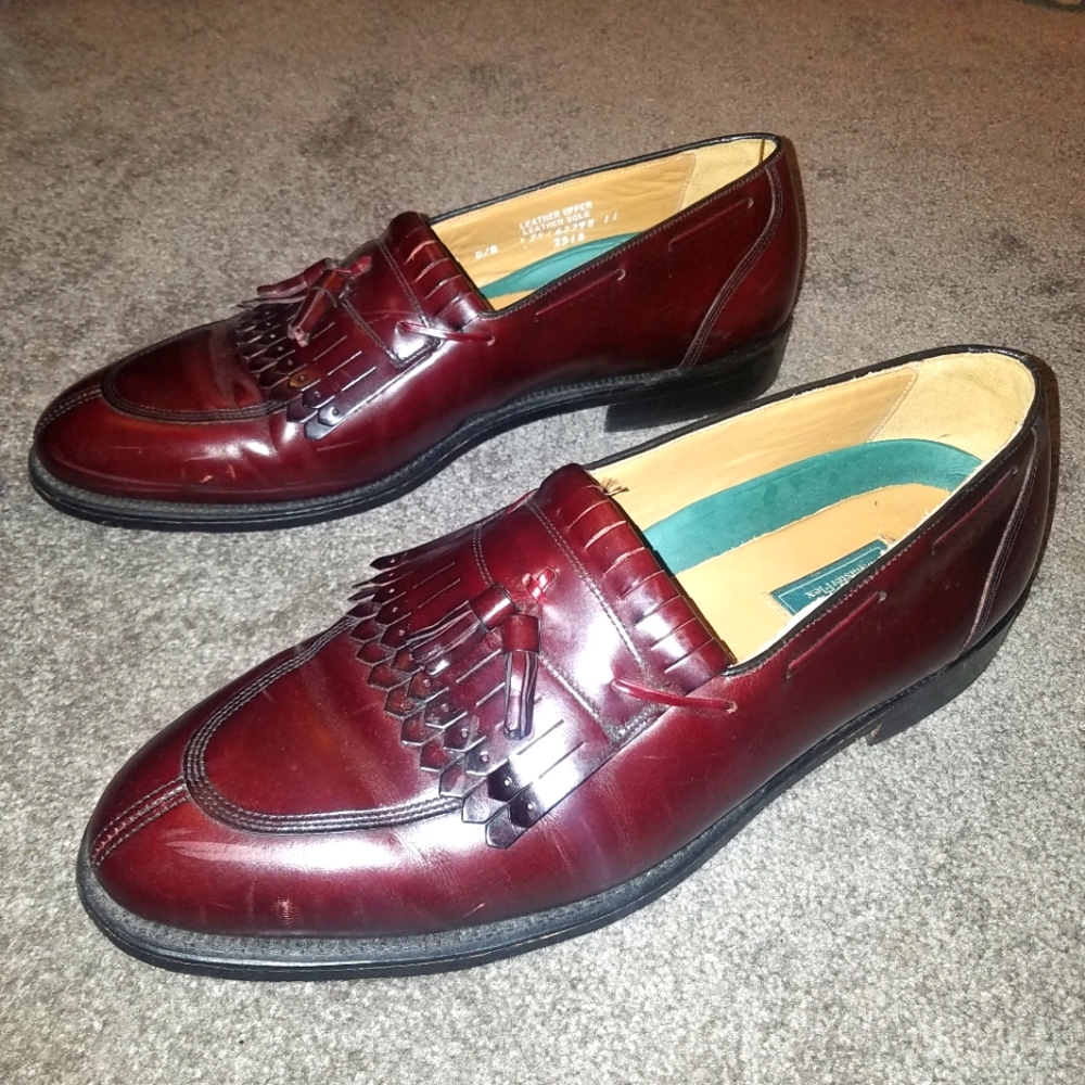 Hanover Master Flex Mens Dress Casual Leather Shoes 13.